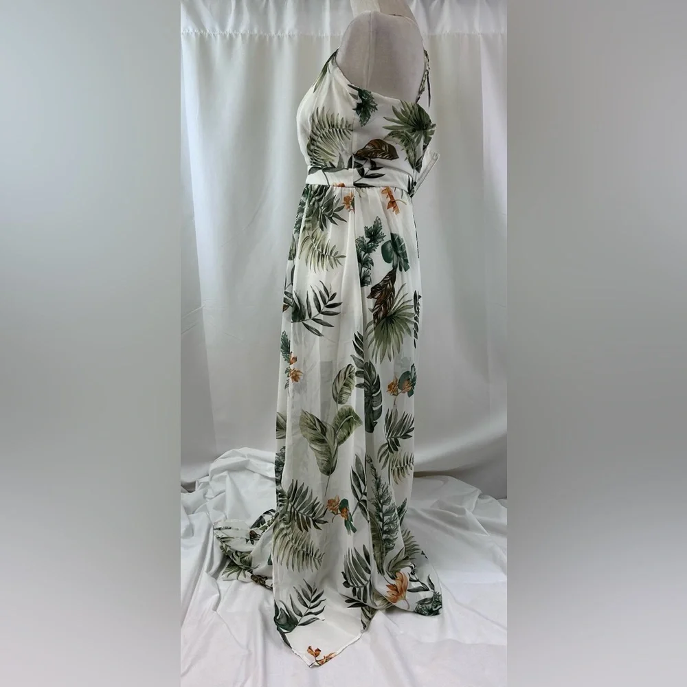 Cage Clothing Halter Maxi Dress ~ Size Small - Picture 2 of 10